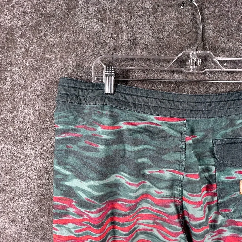 Billabong All Day Sunset‎ Lo Tides Board Shorts Mens Blue Orange Water Shade